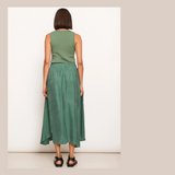 Vault Wrap Skirt - Green