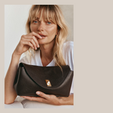 Sloane Convertable Clutch - Chocolate