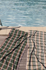 Cozumel Beach Towel - Mint & Multi