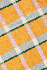 Cozumel Beach Towel - Satsuma & Multi