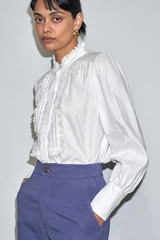 Haze Top - Porcelain