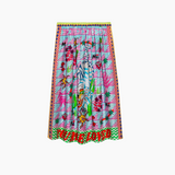 Elizabeth Printed Midi Skirt - Tiger