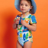 Short Sleeve Body Suit - Hello Sunshine