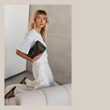 Sloane Convertable Clutch - Chocolate