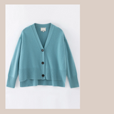 Oversized Cardigan - Sicily Blue