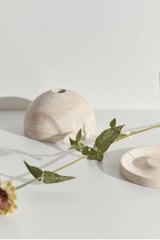 Horizon Incense Burner - Travertine