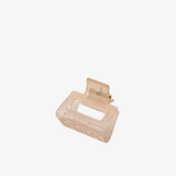 Elms Small Hair Clip - Light Blush