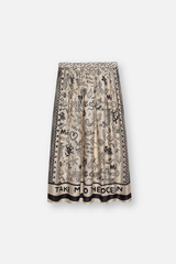 Elizabeth Printed Midi Skirt - Mermaid