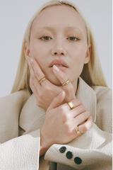 Wave Ring Set - Gold