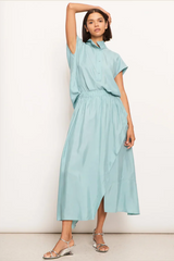 Vault Wrap Skirt - Blue