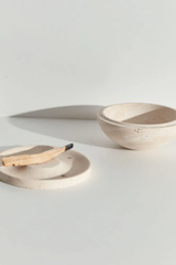 Horizon Incense Burner - Travertine