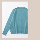 Oversized Cardigan - Sicily Blue