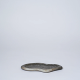 Marble Puddle Plate - Brown