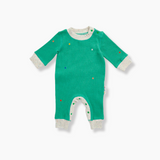 Cosy Long Sleeve Jumpsuit - Forest Green