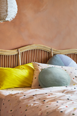 Penny Round Cushion - Seafoam