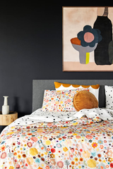 CASTLE Penny Round Cushion - Butterscotch