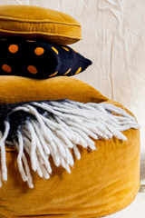 CASTLE Penny Round Cushion - Butterscotch