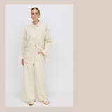 Marlo Shirt - Cream Mini Cord