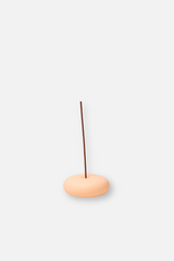 Frosted Glass Holder Small - Peach