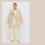 Marlo Shirt - Cream Mini Cord