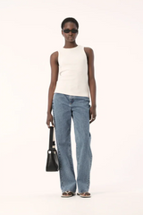 Nola Tank - White Marle