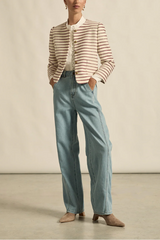 Dash Jacket - Crimson Stripe