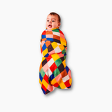 Harlequin Party Bamboo Swaddle
