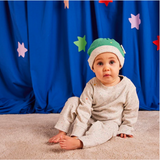 Cosy Long Sleeve Jumpsuit - Silver