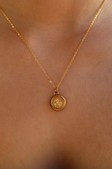 Zodiac Charm Necklace - Aquarius
