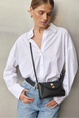 Mini Sloane Crossbody Bag - Black