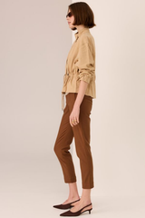 Delta Cigarette Pant - Toffee