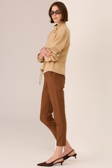 Delta Cigarette Pant - Toffee