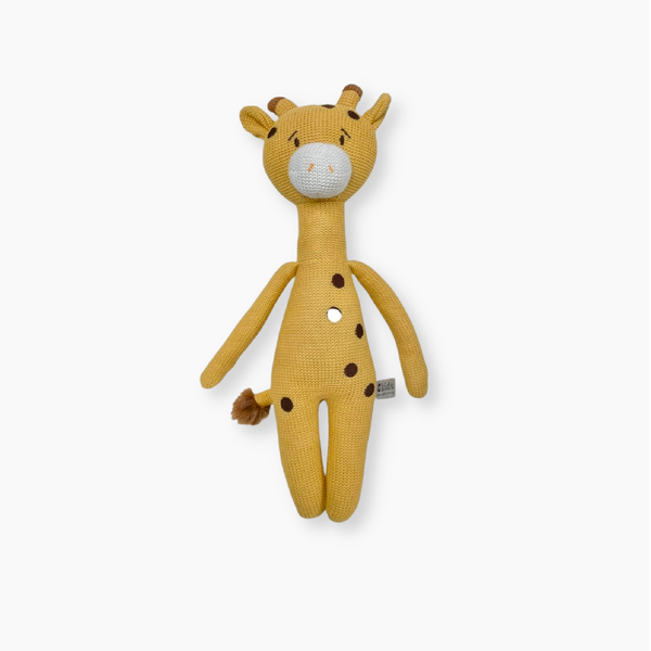 Large Eco Knitted Toy - Giraffe