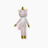 Large Eco Knitted Toy - Unicorn