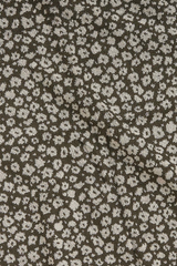 Forget Me Not Organic Face Cloth - Olive