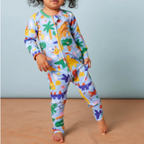 Long Sleeve Romper - Dino Days