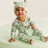 Long Sleeve Romper - Fern Gully