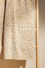 Forget Me Not Organic Bath Towel - Citron