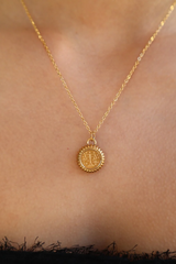 Zodiac Charm Necklace - Libra
