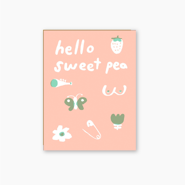 Card - Sweet Pea Baby