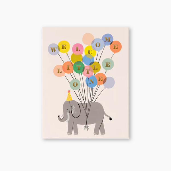 Card - Welcome Elephant