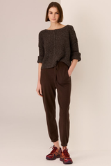 Rowan Knit Pant - Chocolate