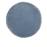 CASTLE Penny Round Cushion - Dusty Blue