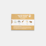 World Animal Flash Cards