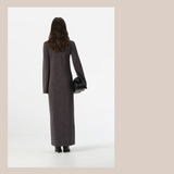 Thelma Knit Dress - Midnight Lurex