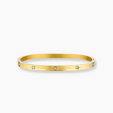Dylan Bangle - Gold Clear