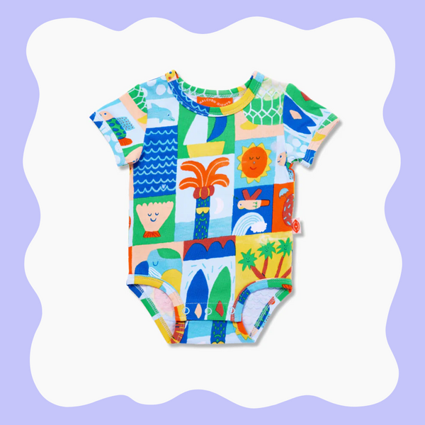 Short Sleeve Body Suit - Hello Sunshine