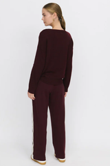 Panarea Trackpant - Plum