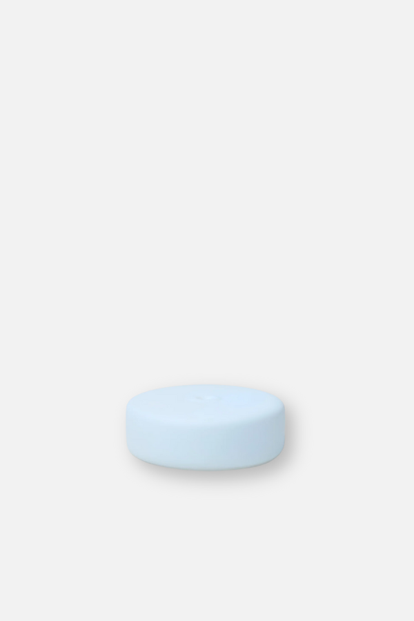 Frosted Glass Holder Large - Blue