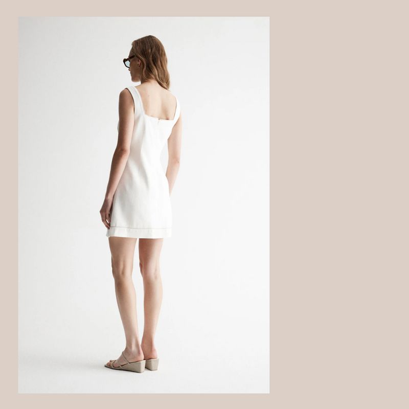 Luccia Dress - White